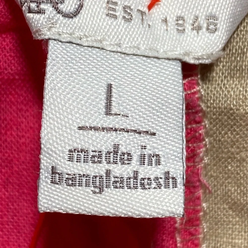 Cato Pink and Tan Ruffled BOHO Camisole - Picture 5 of 7